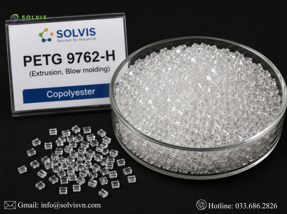 Hạt nhựa PETG 9762H trong suốt cao cấp