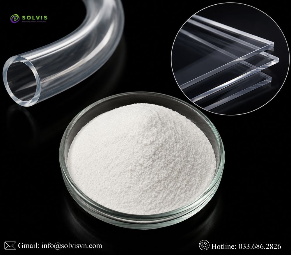 Trợ Gia Công Acrylic MA650TR PVC Trong Suốt